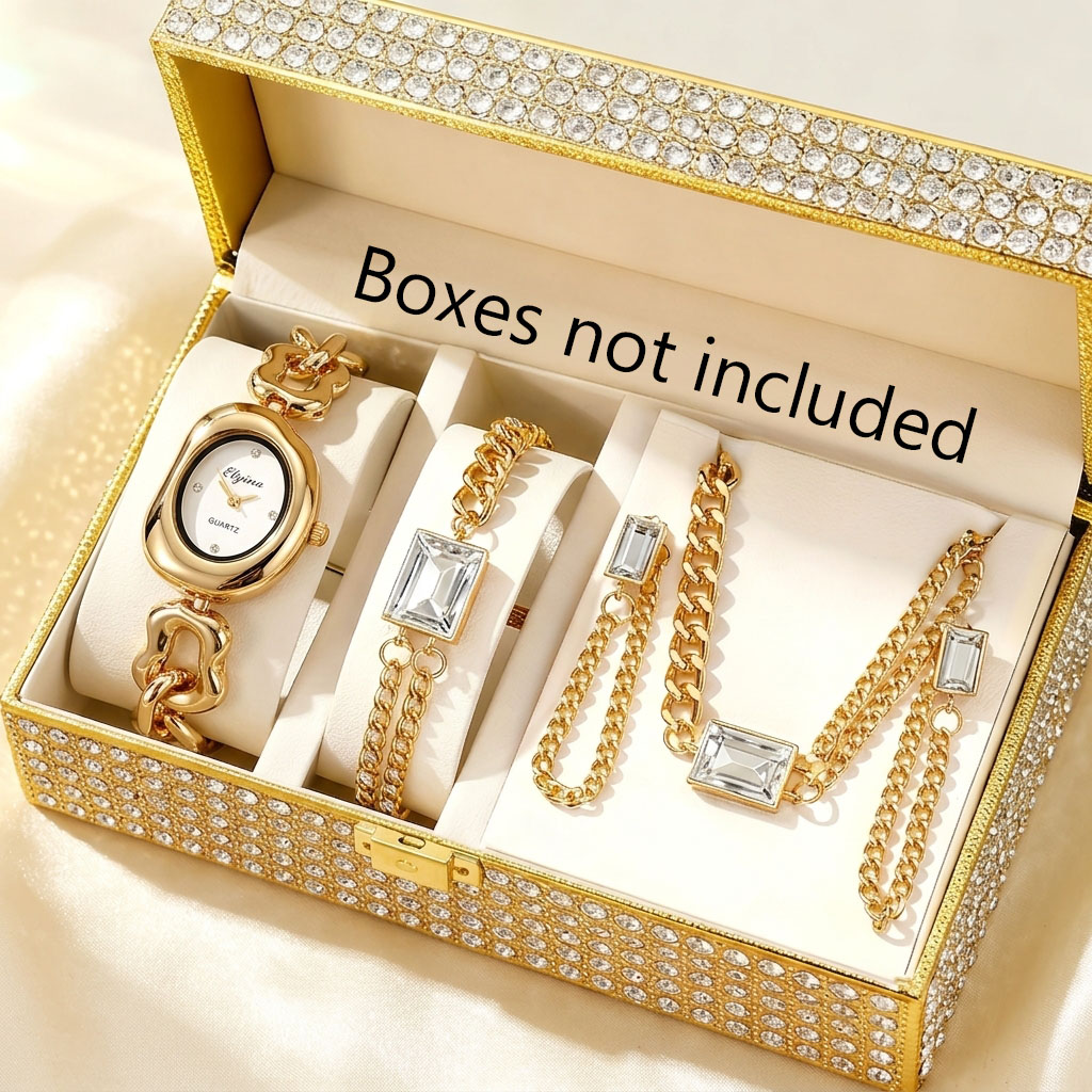 Jewelry Box Watches Bracelets - 5PCS Fashion Irregular Women Quartz Watch