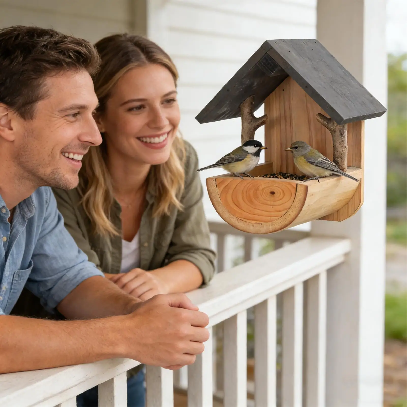 Wall Mount Wooden bird feeder  - đánh giá và giá Watches & Jewelry Repair Center New York