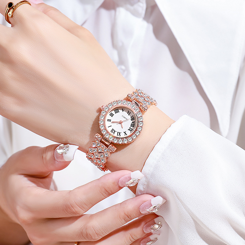 5PCS Luxury Rhinestone Women's - đánh giá và giá Jewelry Box Watches Bracelets