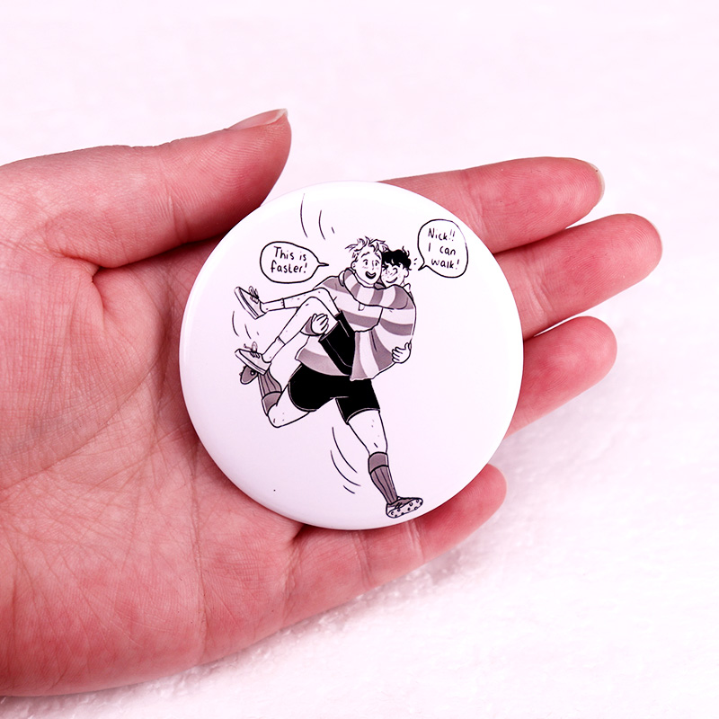Heartstopper Pinback Button Pi - đánh giá và giá Nick'S Jewelry & Watches Reviews
