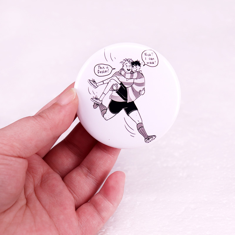 Heartstopper Pinback Button Pi - đánh giá và giá Nick'S Jewelry & Watches Reviews