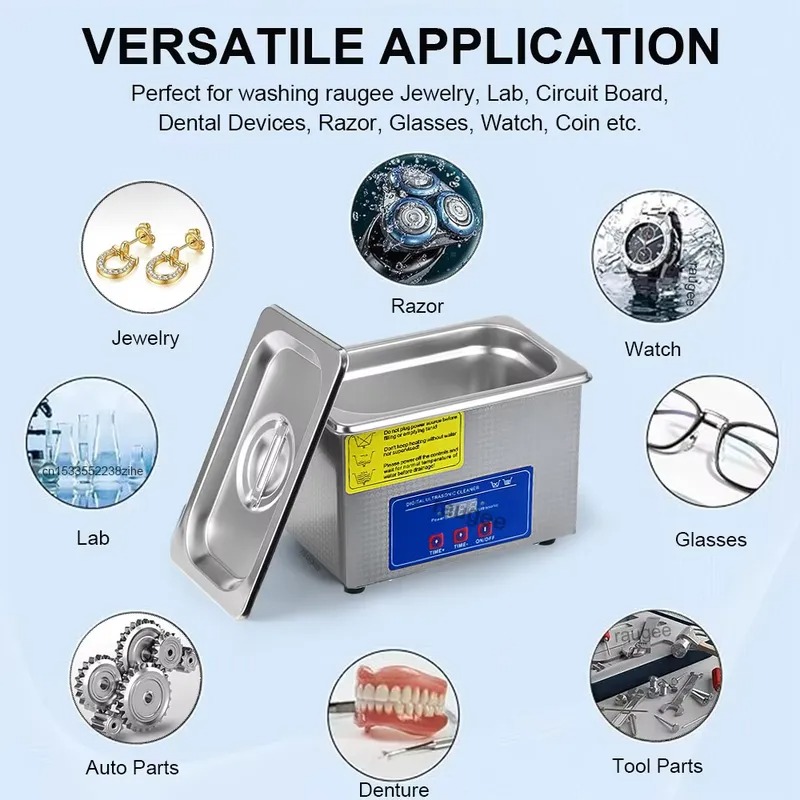 1.3L 40KHZ Ultrasonic Cleaner  - đánh giá và giá High Jewelry Watches