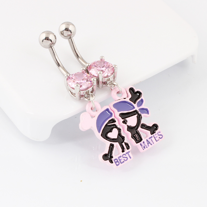 A pair Belly button ring Skull - đánh giá và giá Nick'S Jewelry & Watches Reviews