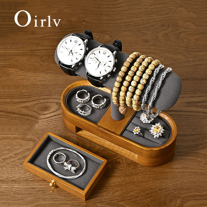 Oirlv Solid Wood Watch Organiz - đánh giá và giá Jewelry Box Watches Bracelets