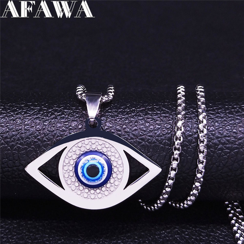 Islam Hamsa Evil Blue Eye Neck - đánh giá và giá Jewelry & Watches Company