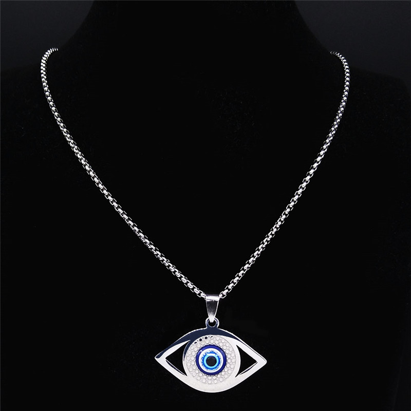Islam Hamsa Evil Blue Eye Neck - đánh giá và giá Jewelry & Watches Company
