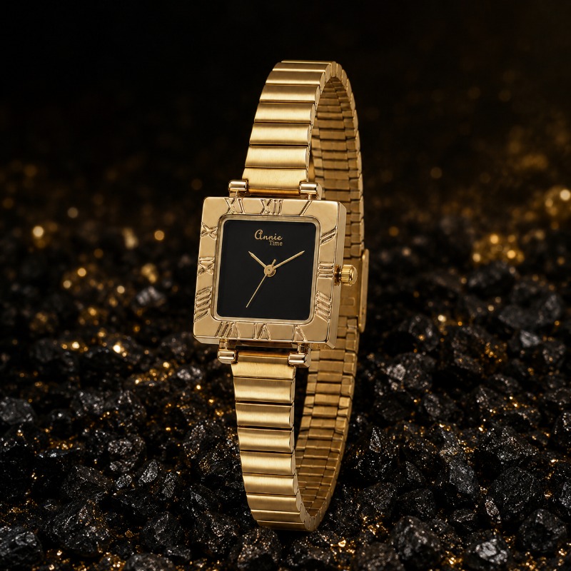 Luxury Gold Square Ladies Quar - đánh giá và giá Jewelry Watches For Kids