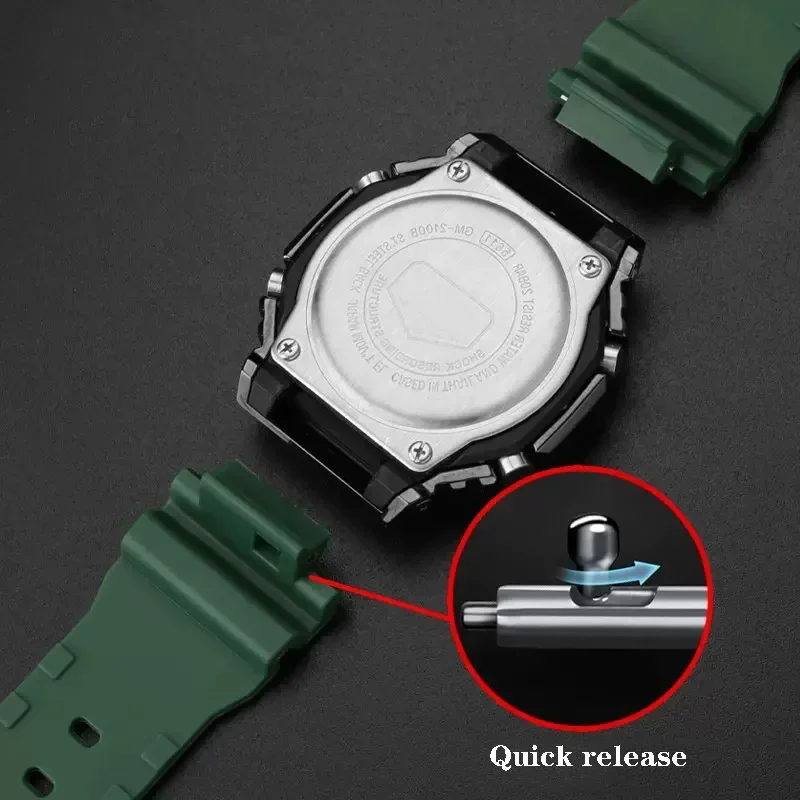 Rubber Watchbands For Casio G- - đánh giá và giá Casio Watch G-Shock Ga-2100