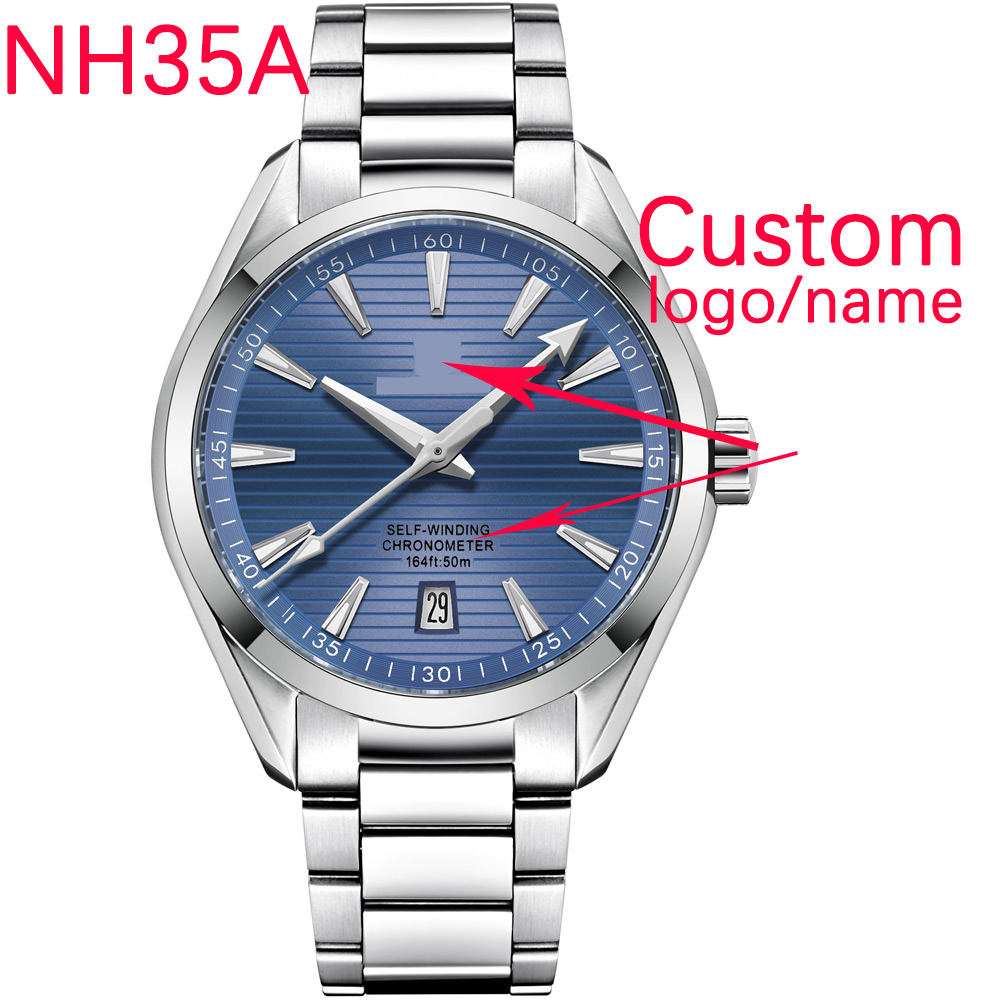 Luxury NH35 Movt Custom Logo 4 - đánh giá và giá Jewellery Watches