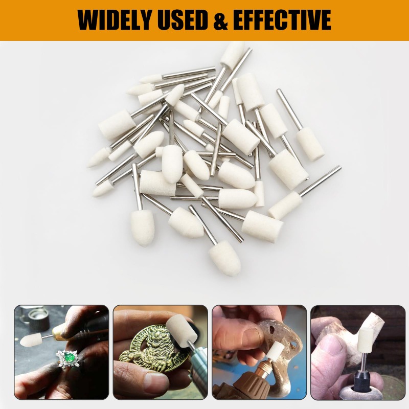 36Pcs/Set Wool Felt Polishing  - đánh giá và giá Jewelry Watches & Accessories